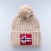 NAPAPIJRI Berretto in Lana Semiury Beige su linait