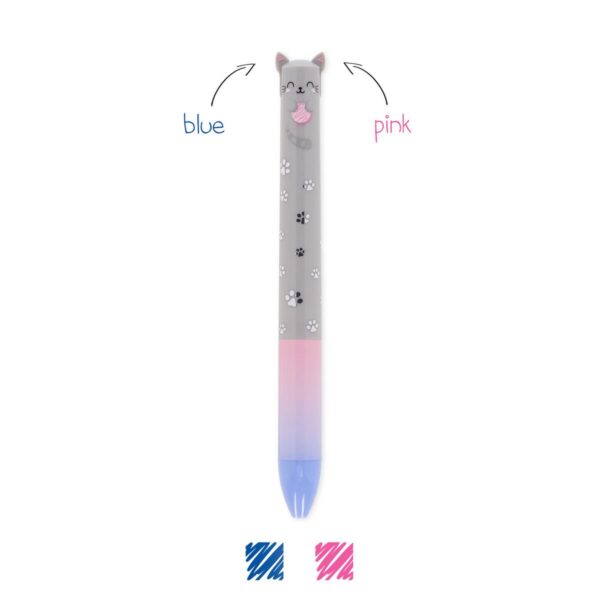 Penna a Due Colori Kitty Click&Clack su linait