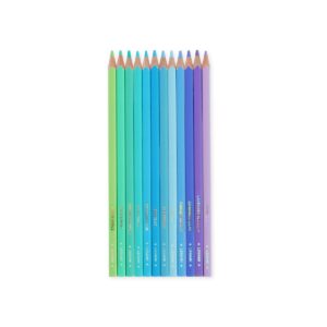 Set di 12 Matite Colorate Ocean Live Colorfully su linait