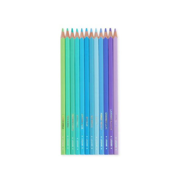 Set di 12 Matite Colorate Ocean Live Colorfully su linait