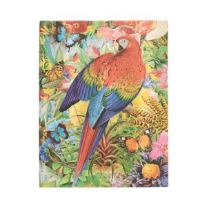 Paperblanks Taccuino Bianco Copertina Rigida 17.5x23cm Giardino Tropicale su linait