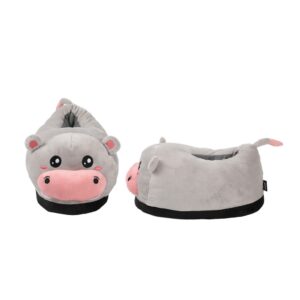 Pantofole Plush Hippo Taglia Unica 19x30x18 cm
