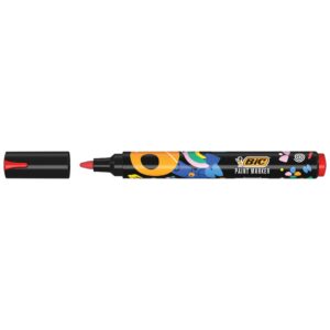 Pennarello Acrilico Bic Intensity Rosso su linait