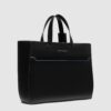 6 In Pelle Blue Square Nero su linait