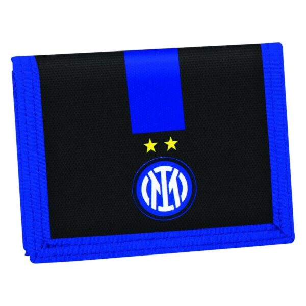 Portafoglio Velcro INTER Nero/Blu