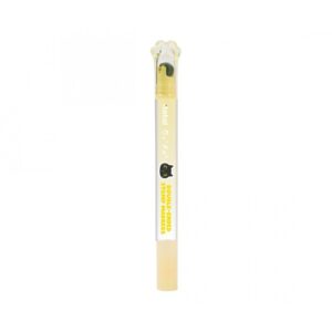 Evidenziatore 2 in 1 con Timbro a Rullo Giallo su linait