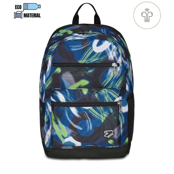 Zaino Seven Double Reversibile con Earphones Wireless COLOR MARK BOY su linait