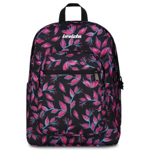 Zaino Invicta Jelek Fantasy Fuxia Berries su linait