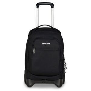 Trolley Scuola Invicta Plug Plain JET BLACK su linait