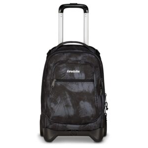 Trolley Scuola Invicta Plug Fantasy BRUSHED BLACK su linait