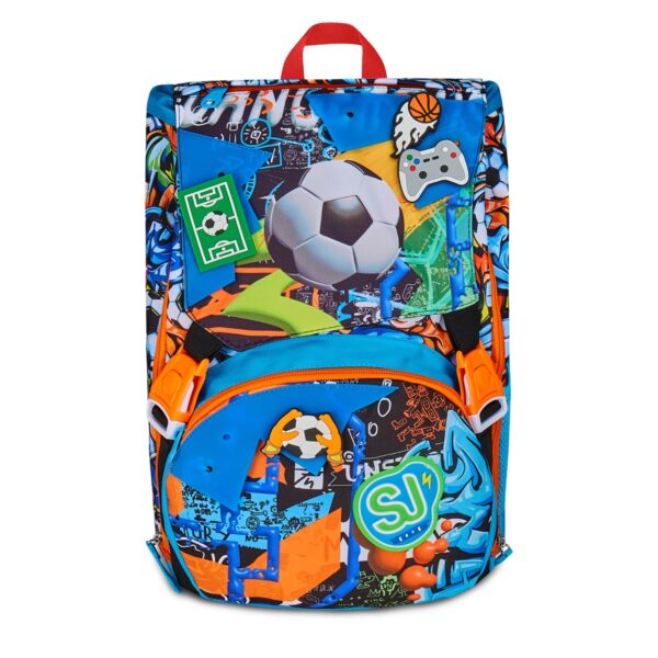 Zaino Scuola Sdoppiabile SJ Gang TINYPATCH BOY su linait