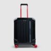 Trolley Piquadro DUCATI Cabina Rigido Ultra Slim a Quattro Ruote POP Nero su linait