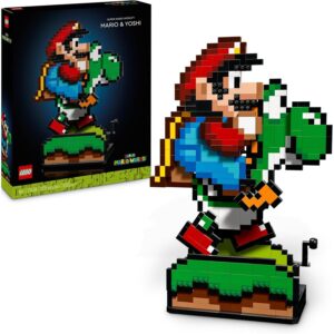 LEGO Super Mario - Super Mario World Mario e Yoshi su linait