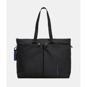Borsa Donna Due Manici e Tracolla Mandarina Duck MD20 Black su linait
