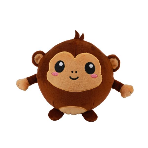 Cuscino Decorativo Squishy Monkey 14x14x14cm su linait