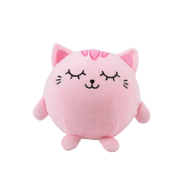 Cuscino Decorativo Squishy Pink Cat 14x14x14cm su linait