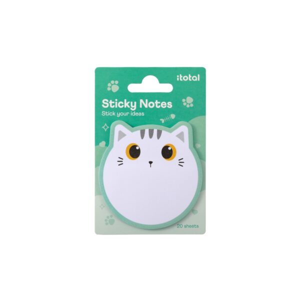 Sticky Notes White Cat su linait
