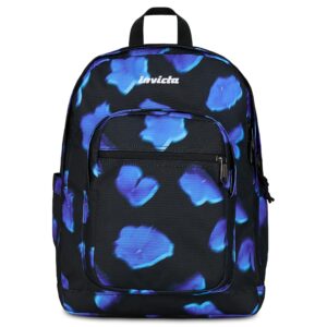 Zaino Invicta Jelek Fantasy Blue Ortensia su linait