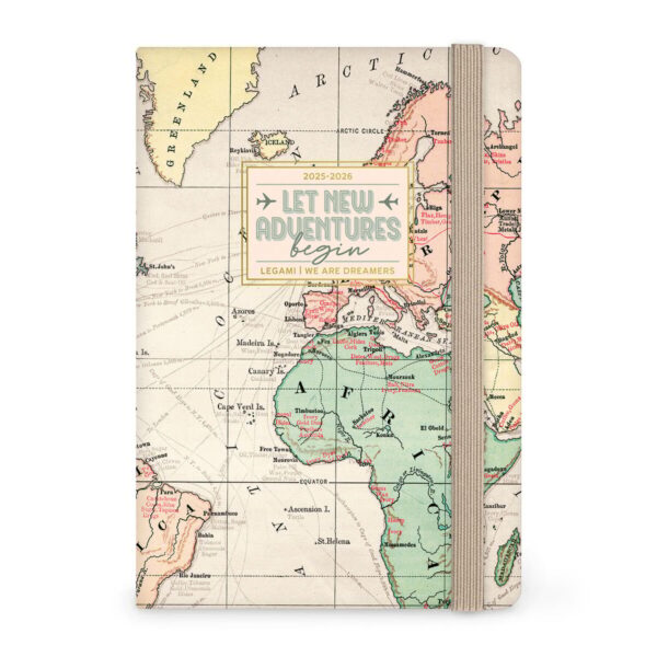 Agenda 16 Mesi Settimanale Legami Small Con Notebook 2025/2026 Travel su linait