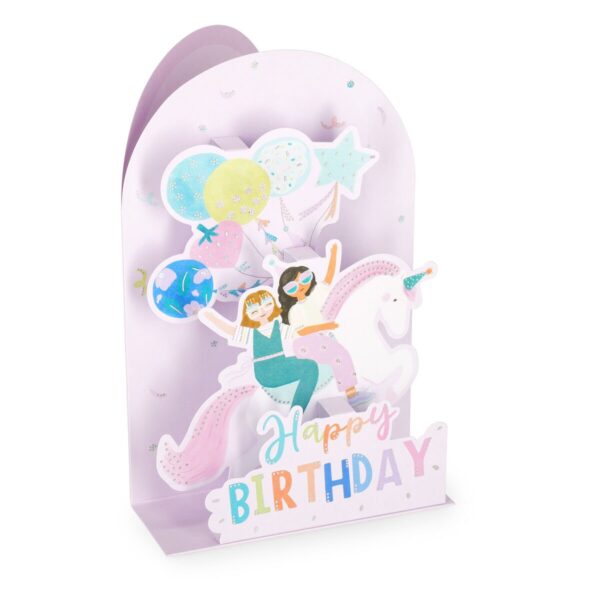 Biglietto Pop Up UNICORN su linait