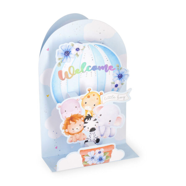 Biglietto Pop Up BABY BOY su linait
