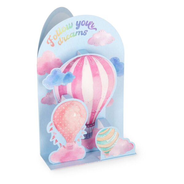 Biglietto Pop Up AIR BALLOON su linait