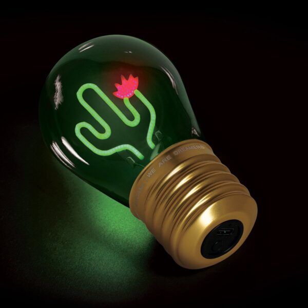 Lampada da Tavolo a Forma di Lampadina Bulb Fiction Cactus su linait