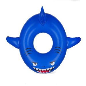 Inflatable Pool Ring Pool Ring for Kids Shark su linait