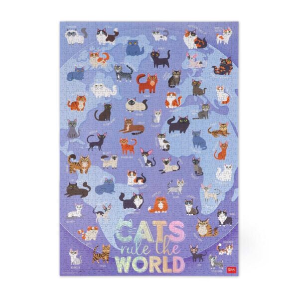 Puzzle da 1000 Pezzi KITTY su linait