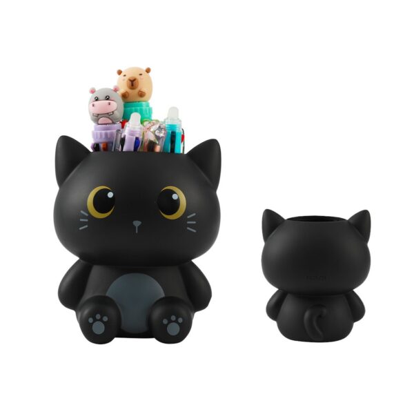 Portapenne 3D Black Cat