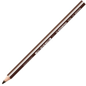 Matita colorata triangolare - STABILO Trio thick - Marrone