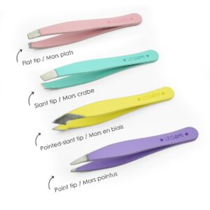 Set di 4 Mini Pinzette Bye Bye Frida Multicolore su linait