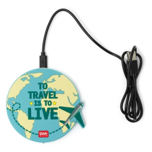 Caricabatterie Wireless per Smartphone Super Fast Travel su linait