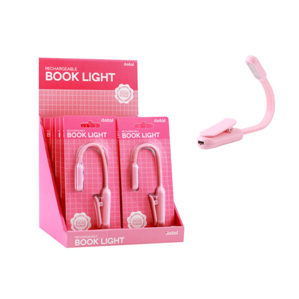 Luce da lettura a LED Rosa 19x8
