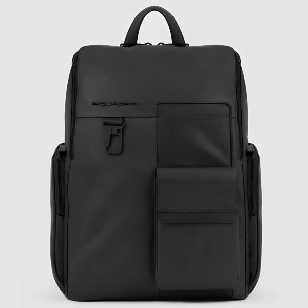 Zaino Piquadro porta Computer 15,6" e iPadPro in Pelle Finn Nero CA5989S123/N