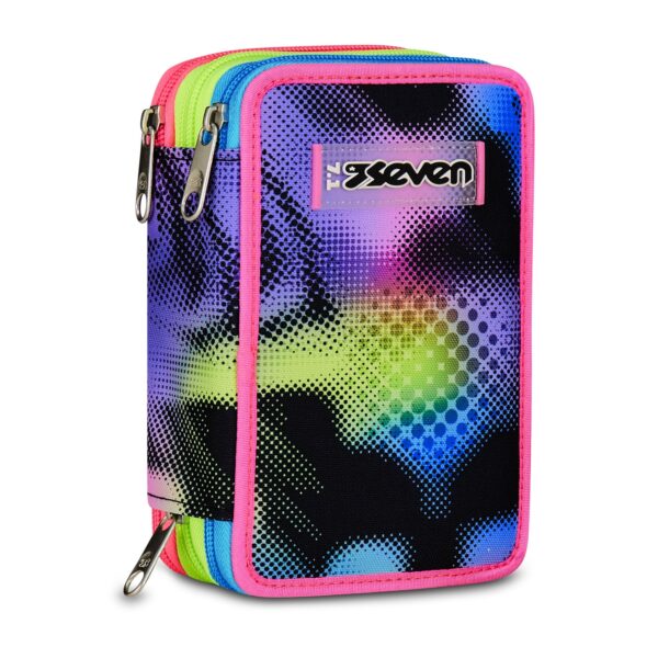 Astuccio 3 Zip Seven WRITE DOWN su linait