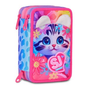 Astuccio 3 Zip Sj Gang CAT&AIR su linait