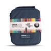 Astuccio Maxi Art Box Tinta Unita Skyline Color 110 colori con Maniglia Blu su linait