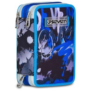 Astuccio Triplo Scuola Elementare Seven HUE & WRITES su linait