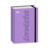Diario Agenda Invicta 2025/26 Datato 16 Mesi 11x15 cm Copertina Morbida Viola su linait