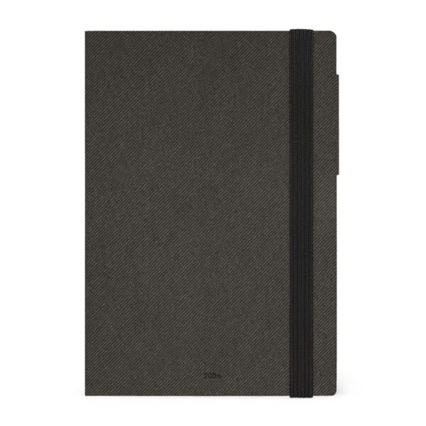 Agenda 12 Mesi Giornaliera Legami Medium 2025/2026 Deep Graphite su linait