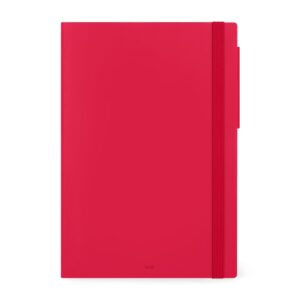 Agenda 12 Mesi Giornaliera Legami Large 2025/2026 17.5x24.5 cm Cherry Bomb su linait