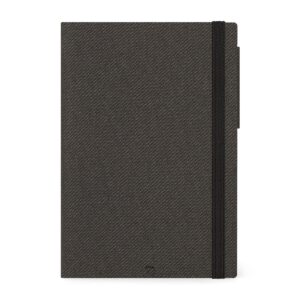 Agenda 12 Mesi Giornaliera Legami Large 2025/2026 17.5x24.5 cm Deep Graphite su linait