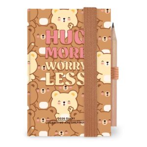 Agenda 12 Mesi Bigiornaliera Legami Mini 2025/2026 Teddy Bears su linait