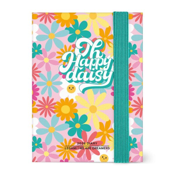 Agenda 12 Mesi Settimanale Legami Mini 2026 Happy Daisy su linait