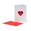 LARGE GREETING CARD - GREETING CARD - SO LOVED - HEART su linait