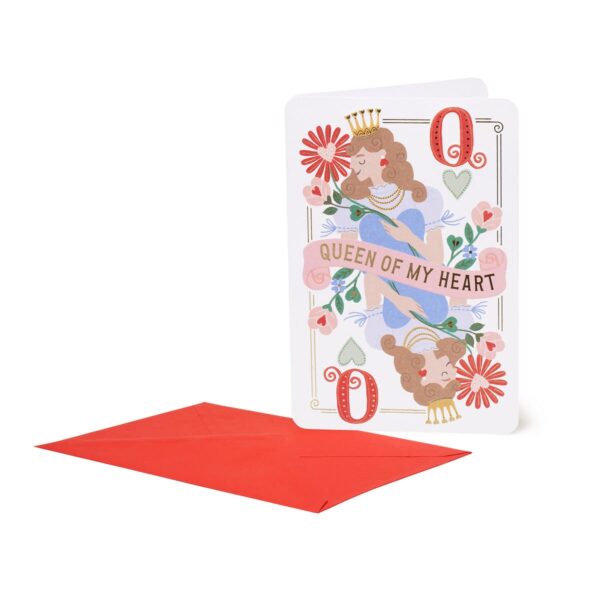 LARGE GREETING CARD - GREETING CARD - QUEEN - QUEEN su linait