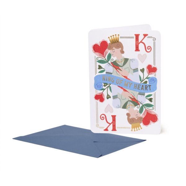LARGE GREETING CARD - GREETING CARD - KING - KING su linait