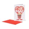 LARGE GREETING CARD - GREETING CARD - POPCORN - POPCORN su linait