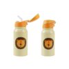 Borraccia Termica In Acciaio Inox con Beccuccio Trasparente e Tappo Richiudibile Animals Kids 350ml